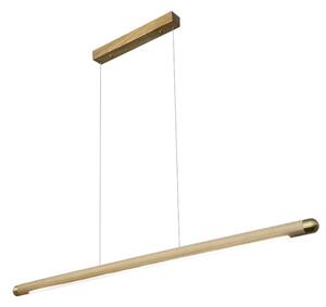 LED Lustr na lanku LED/22W/230V 4000K 120 cm jasan/masiv