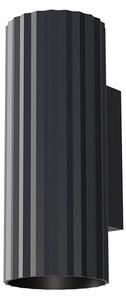 Redo 01-2551 Delphi, černé nástěnné svítidlo 2x7W GU10, ø7cm, výška 18cm