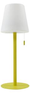 Lindby - Azalea LED Přenosné Stolní lampa IP44 Bílá/Žlutá