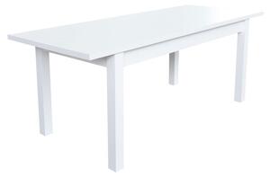 Stůl s židlemi pro 6 osob - RK099, Barva dřeva: bílá, Potah: Lawa 02 Mirjan24 5903211131301
