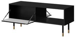Konferenční stolek Maramax 110, Barva: černý / černý + zlatý Mirjan24 5903211309991