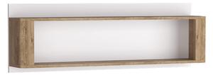 LIVINIO | závěsná police L-12 | 120 cm | ribbeck/bílá lesk