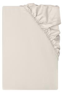 Livarno® Saténové napínací prostěradlo, 90-100 x 200 cm (béžová) (100409723001)