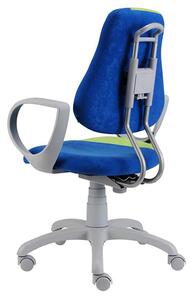 Dětská rostoucí židle ALBA FUXO S-line modro-ostře zelená