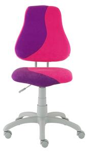 Dětská rostoucí židle ALBA FUXO S-line růžovo-fialová