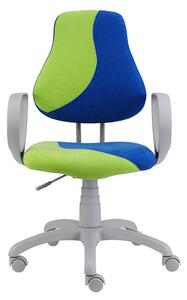 Dětská rostoucí židle ALBA FUXO S-line modro-ostře zelená