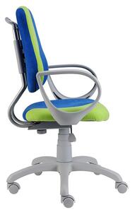 Dětská rostoucí židle ALBA FUXO S-line ostře zeleno-fialová