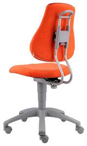 Dětská rostoucí židle ALBA FUXO V-line oranžovo-tyrkysova