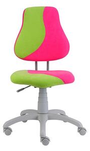 Dětská rostoucí židle ALBA FUXO S-line růžovo-ostře zelená