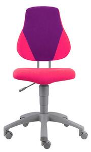 Dětská rostoucí židle Alba Fuxo V-line růžová-fialová