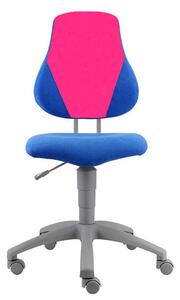 Dětská rostoucí židle ALBA FUXO V-line modro-růzová