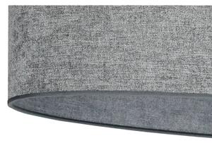 Duolla - Přisazený lustr OVAL 1xE27/15W/230V šedá