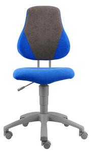 Dětská rostoucí židle ALBA FUXO V-line modro-šedá