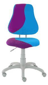 Dětská rostoucí židle ALBA FUXO S-line tyrkysovo-fialová