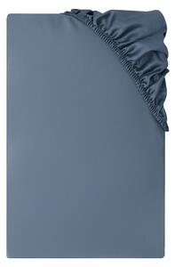Livarno® Saténové napínací prostěradlo, 90-100 x 200 cm (tmavě modrá) (100409723004)