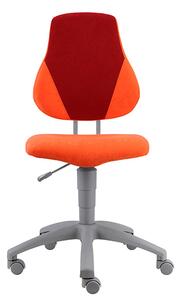 Dětská rostoucí židle ALBA FUXO V-line oranžovo-vínová