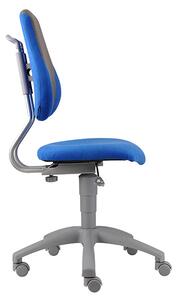 Dětská rostoucí židle ALBA FUXO V-line modro-šedá