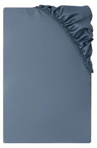 Livarno® Saténové napínací prostěradlo, 90-100 x 200 cm (tmavě modrá) (100409723004)