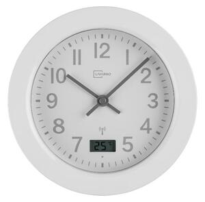Livarno® Koupelnové hodiny řízené rádiovým signálem (bílá) (100409154001)