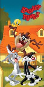 Osuška Looney Tunes Tazova Show, 70 x 140 cm