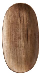ACACIA Dřevěný podnos oválný 34 x 18 cm