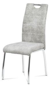 Jídelní židle HC-486 stříbrná