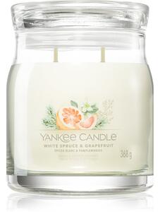 Yankee Candle White Spruce & Grapefruit vonná svíčka 368 g