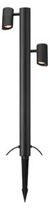 Markslöjd 108486 - LED Venkovní lampa GARDEN24 2xLED/6W/24V 99 cm IP44 černá