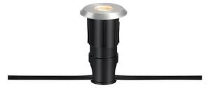 Markslöjd 107716 - LED Venk. zápust. svít. GARDEN24 0,8W/24V IP44 černá/m. chrom