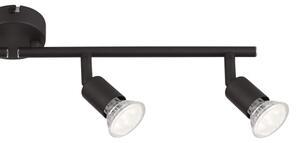 GLOBO 57382-4L - LED Bodové svítidlo OLIWA 4xGU10/3W/230V černá