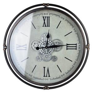 Mondex Since 1986R Nástěnné hodiny RAMSEY EXTRAVAGART 80 cm černé/bílé