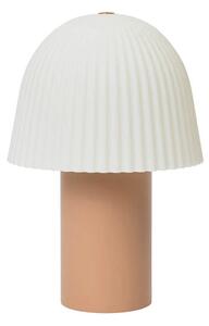 Ferm LIVING - Frill Přenosné Stolní Lampa Rose/White