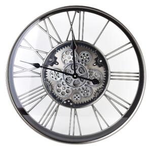 Mondex Since 1986R Nástěnné hodiny RAMSEY MECHANISM 54 cm stříbrné