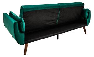 Rozkladacia sedačka DIVAN 215 cm - zelená - INV