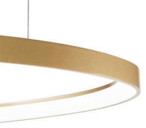 Ideal Lux - LED Lustr na lanku GEMINI LED/48W/230V pr. 61 cm CRI 90 zlatá