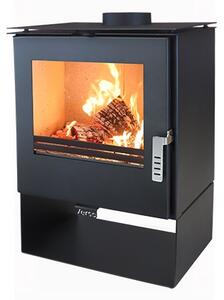 EEK A+ Kaminofen Theia krbová kamna 7,5 kW Kaminofen Dauerbrennender Werkstattofen Schwedenofen Hüttenofen HeizofenEK A+ krbová kamna Theia krbová kamna 7,5 k
