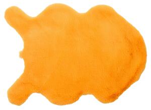 UMĚLÁ KOŽEŠINA, 55/80 cm, oranžová - Kůže