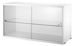 STRING Skříňka Display Cabinet, White