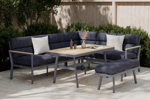 ZAHRADNÍ JÍDELNÍ SET 4dílné, kov, plast, textil Ambia Garden - Online Only zahradní nábytek, Online Only
