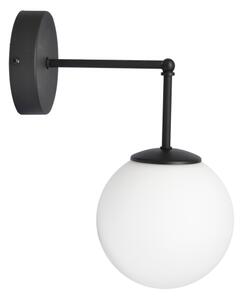Nástěnná lampa MOON 1xE27/15W/230V černá
