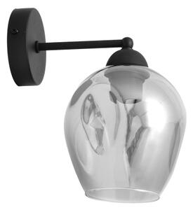 Nástěnná lampa LILI 1xE27/15W/230V černá/šedá