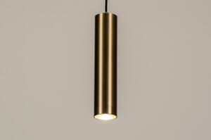 Závěsné minimalistické zlaté svítidlo Teramo Gold (LMD)