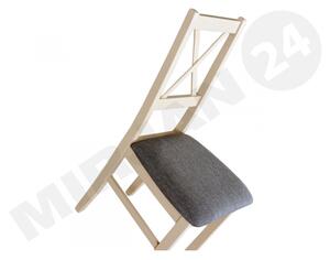 Židle Zefir X, Barva dřeva: černý, Potah: 26x - Kronos 22 Mirjan24 5902928325911