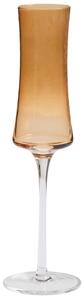 Kave Home Hnědá sklenička na sekt Alori 150 ml