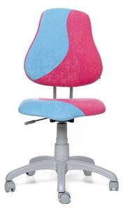 ALBA židle FUXO S-line Růžová/tyrkysová