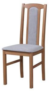 Jídelní židle BOLS 7 dub stirling/šedá