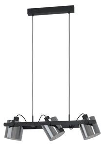 Eglo 780478 - Lustr na lanku CALERINO 3xE27/40W/230V černá