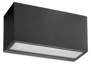 Asker Down LED Venkovní Nástěnné Svítidlo L22,5 Black