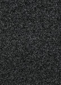 Breno Metrážový koberec ZENITH 54 černý, šíře 400 cm, Vícebarevné/Černá