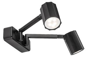 Rabalux 73028 - Nástěnné bodové svítidlo KARTER 2xGU10/5W/230V